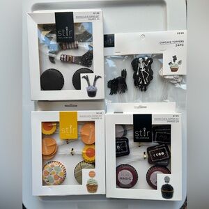 Halloween Cupcake Baking Sets